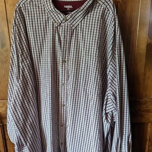 Mens King Size Button Up